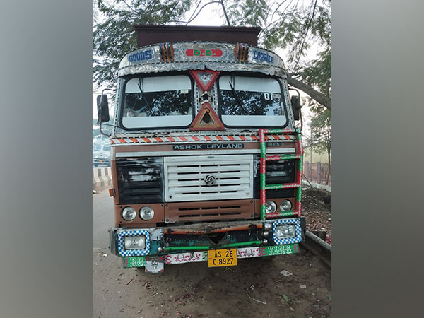 SeIzed truck used to smuggle cattle (Photo/ANI)