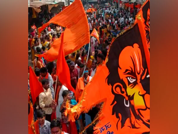 Shri Ram Janmabhoomi Teerth Kshetra Trust organises rallies in Telangana (Image/ANI)