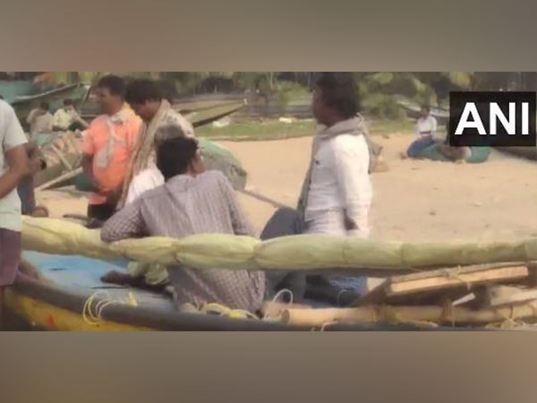 Fisherman died after a boat capsized off the Revupolavaram coast in Andhra Pradesh's Anakapalle district (Photo/ANI)