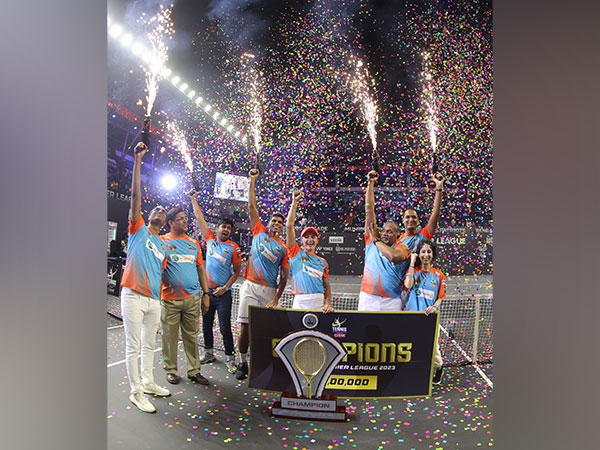 Tennis Premier League season 5 champion Bengaluru SG Mavericks (Image: TPL)