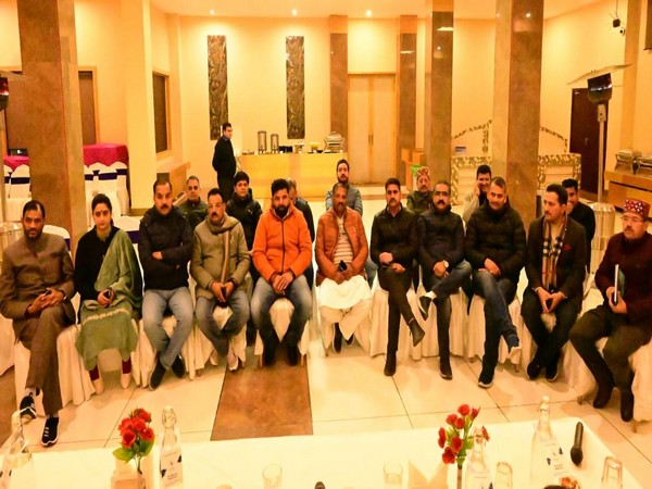 BJP holds party meeting in Dharmshala ahead of start of winter session (Photo/ANI)