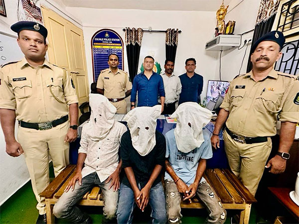 Three held in road rage assault case at North Goa's Colvale (Photo/ANI)