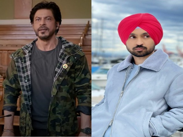 SRK in 'Dunki', Diljit Dosanjh (Image source: X) 