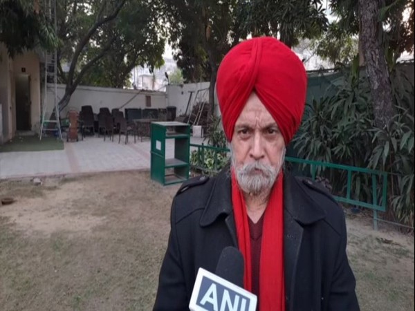 Charanjeev Singh Ludhiaa Hosiery General Secretary Knitwear and textile club. (Photo/ANI)