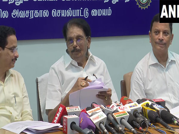 KKSSR Ramachandran, Tamil Nadu Minister for Revenue (File photo/ANI)