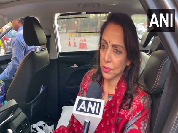 BJP MP Hema Malini. (Photo/ANI)