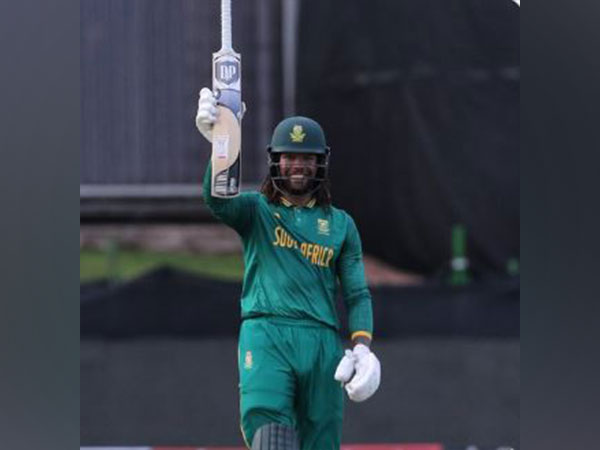 Tony de Zorzi. (Photo- Proteas Men Twitter)