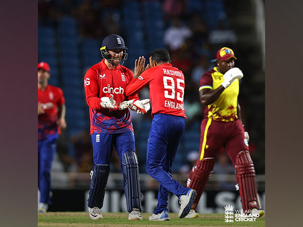 England cricketers. (Picture: England Cricket/Twitter)