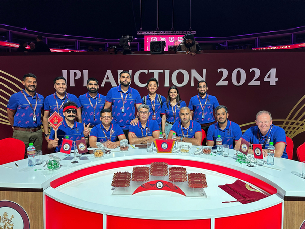 RCB at IPL 2024 Auction. (Picture: RCB)