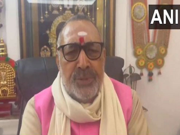 Union Minister Giriraj Singh (Photo/ANI)