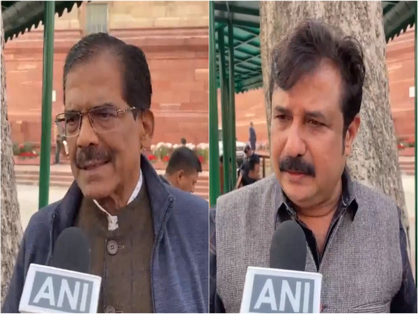 Thomas Chazhikadan, AM Arif. (Photo/ANI)