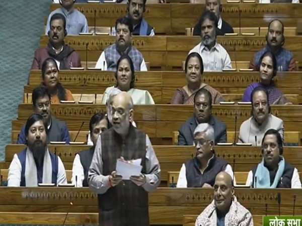 Union Home Minister Amit Shah (Photo/Sansad TV)