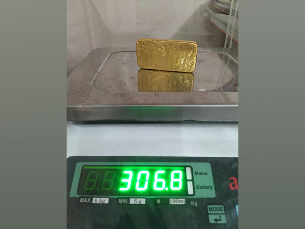 Gold siezed at Trichy airport (Photo/ANI)