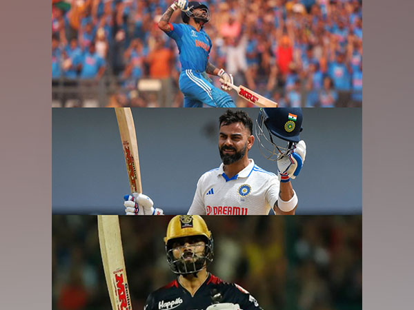 Virat Kohli in 2023 was a treat to watch. (Photo- VVS Laxman Twitter/ICC/IPL)