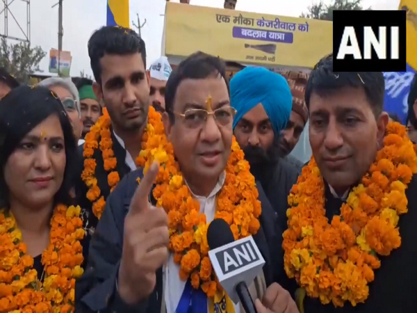 AAP MP Sushil Gupta. (Photo/ANI)