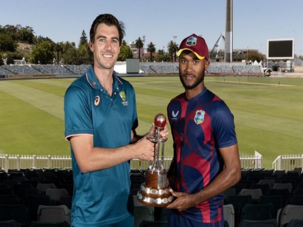 Pat Cummins (left) and Kraigg Brathwaite (right) (Photo: CWI)