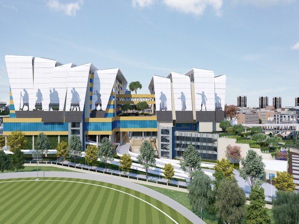 Visual of Sabarmati Multi-Modal Transit Hub (Photo/NHSRCL)