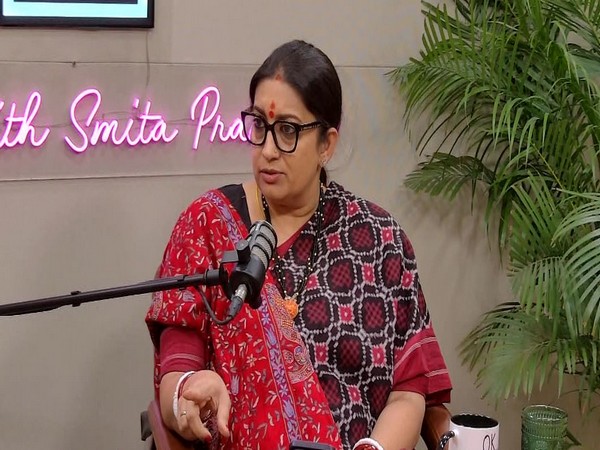 Union Women and Child Development (WCD) Minister Smriti Irani (Image/ANI)