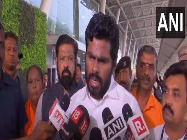 Tamil Nadu BJP President K Annamalai (Photo/ANI)