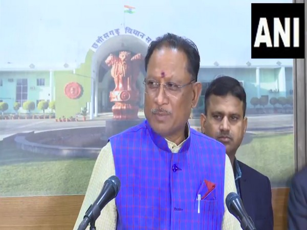 Chhattisgarh Chief Minister Vishnu Deo. (Photo/ANI)