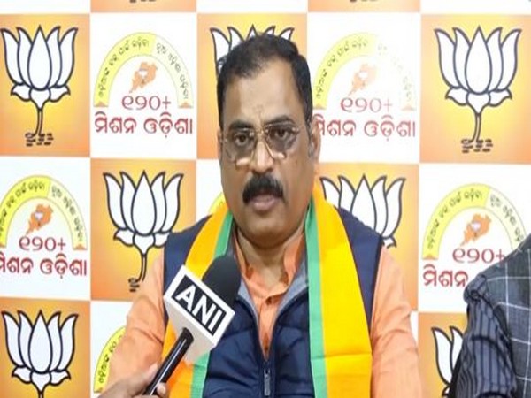 Odisha BJP General Secretary Jatin Mohanty (Photo/ANI)