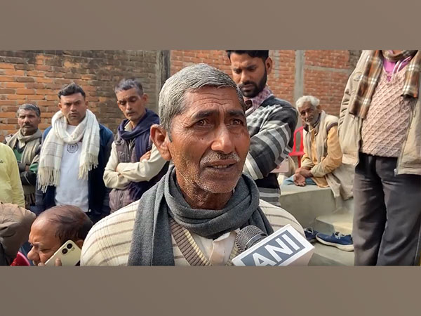 Balak Ram Yadav, father of slain army driver Karan Yadav. (Photo/ANI)