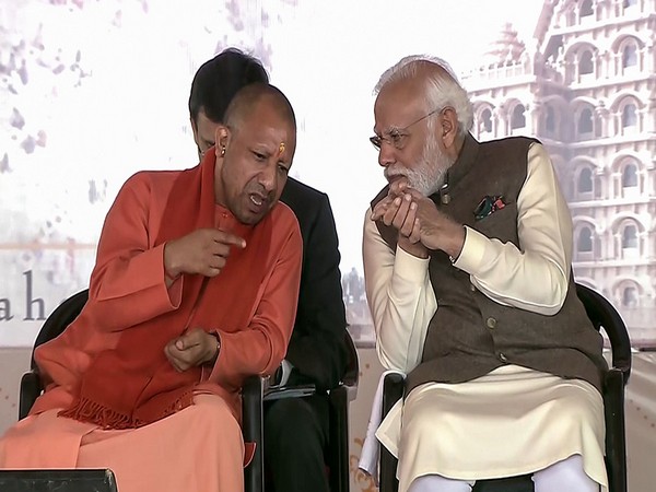 Uttar Pradesh Chief Minister Yogi Adityanath and Prime Minister Narendra Modi (File Photo/ANI)