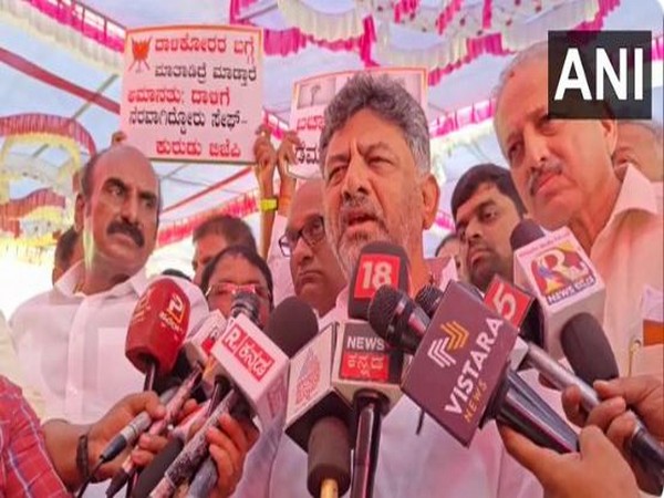 Karnataka Deputy Chief Minister DK Shivakumar (Photo/ANI)