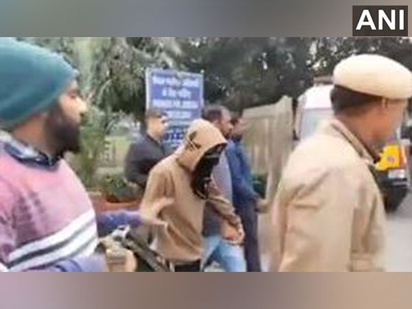 Mahesh Kumawat, sixth accused in Parliament security breach in police custody (Photo/ANI)