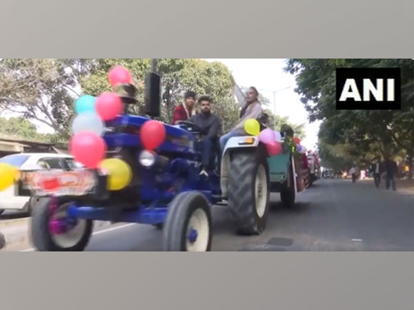 Advance Christmas celebration in Chandigarh (Image source: ANI) 