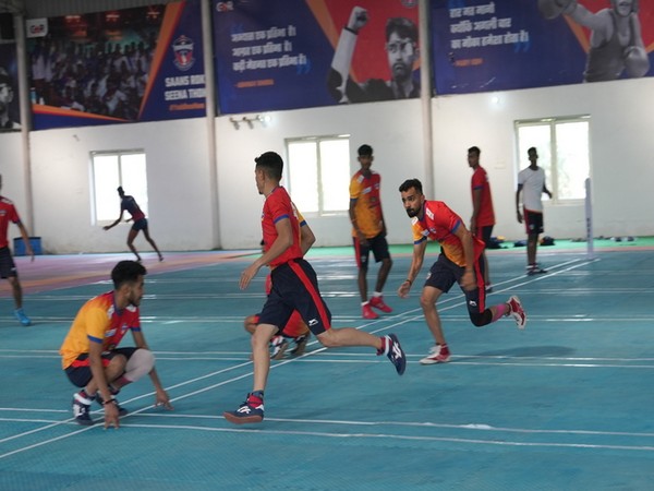 Telugu Yoddhas in the practice session. (Photo- Telugu Yoddhas)