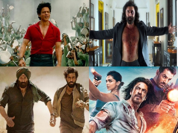 Jawan, Animal, Gadar 2, Pathaan (Image source: X)