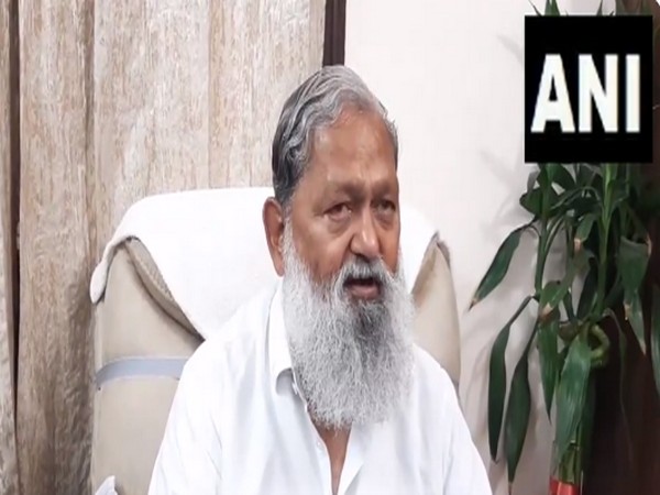 Haryana Home Minister Anil Vij (Photo/ANI)