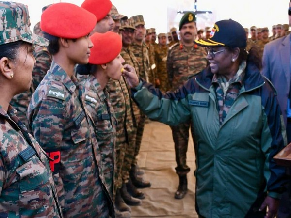 President Droupadi Murmu (Photo/ANI)