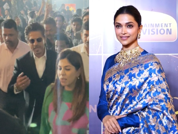 Shah Rukh Khan, Deepika Padukone (Image source/ANI)