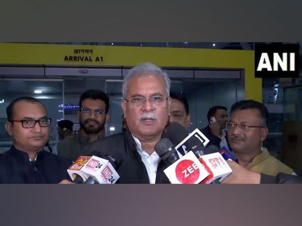 Former Chhattisgarh Chief Minister and Congress leader Bhupesh Baghel (Photo/ANI)