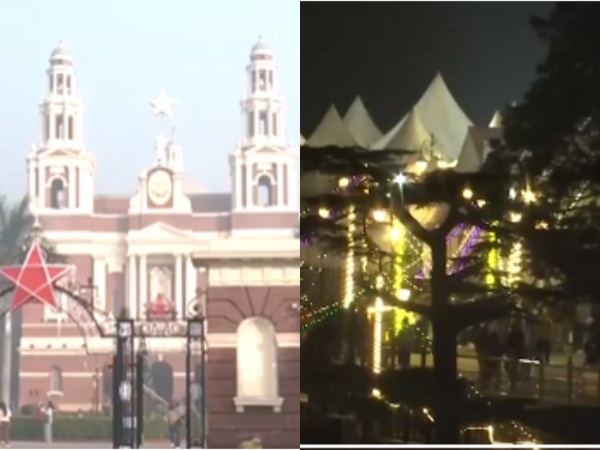 Cathedral Catholic Church in Delhi, Christmas celebration in Shimla (Image source: ANI) 