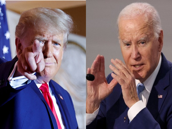 Former President Donald Trump and US President Joe Biden (Photo: Reuters)