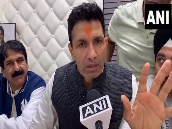 Madhya Pradesh Congress Chief Jitu Patwari (File photo/ANI)