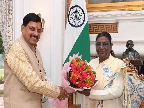Madhya Pradesh CM calls on President Droupadi Murmu (@CMMadhyaPradesh/Source)