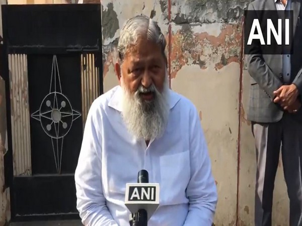 Haryana Home Minister Anil Vij (Photo/ANI)