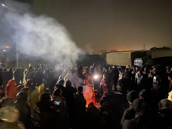 Visuals of the protests by Baloch people.  (Photo/X@BYCKech)