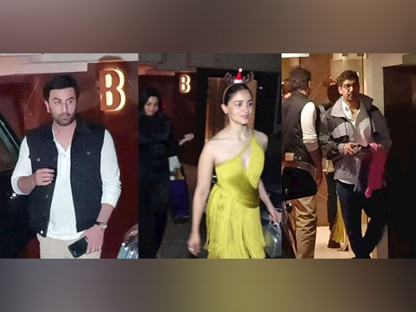 Ranbir Kapoor, Alia Bhatt, Ayan Mukerji (Image Source: ANI)