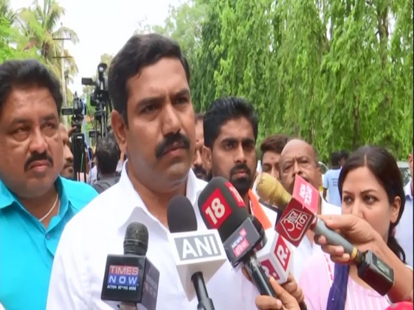 Karnataka BJP state president B Y Vijayendra (File Photo/ANI)