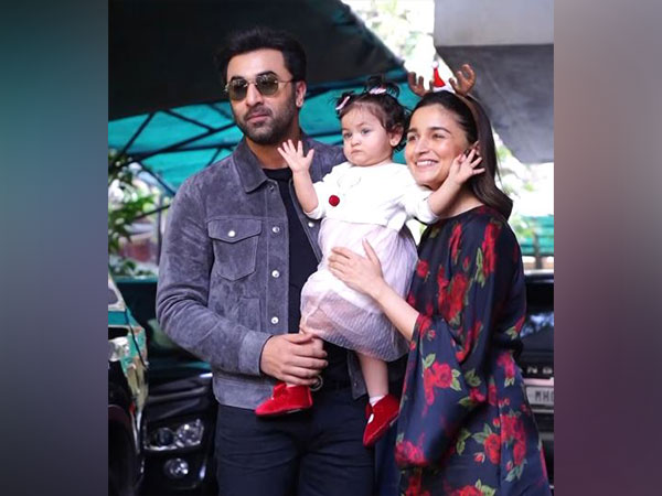 Ranbir Kapoor and Alia Bhatt with daughter Raha (Photo/ANI)