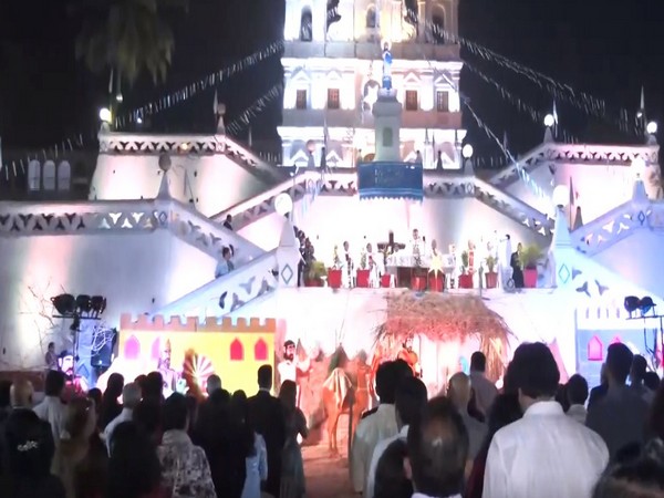 Chirstmas celebrations in Puducherry (Photo/ANI) 