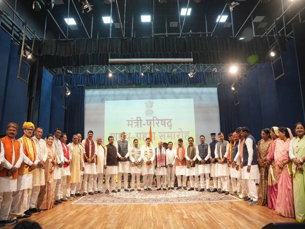 MP CM Mohan Yadav, Deputy CMs, Governor Mangubhai C. Patel and newly sworn in ministers (Photo/X)
