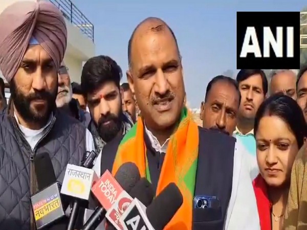 Rajasthan BJP chief CP Joshi (Photo/ANI)