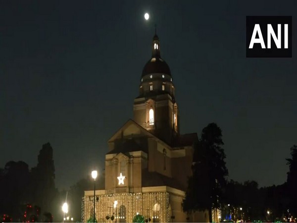 A visual from the Cathedral Church of the Redemption in Delhi (Photo/ANI)