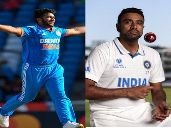 Shardul Thakur and Ravichandran Ashwin (Photo: Instagram/Shardul Thakur, ICC)